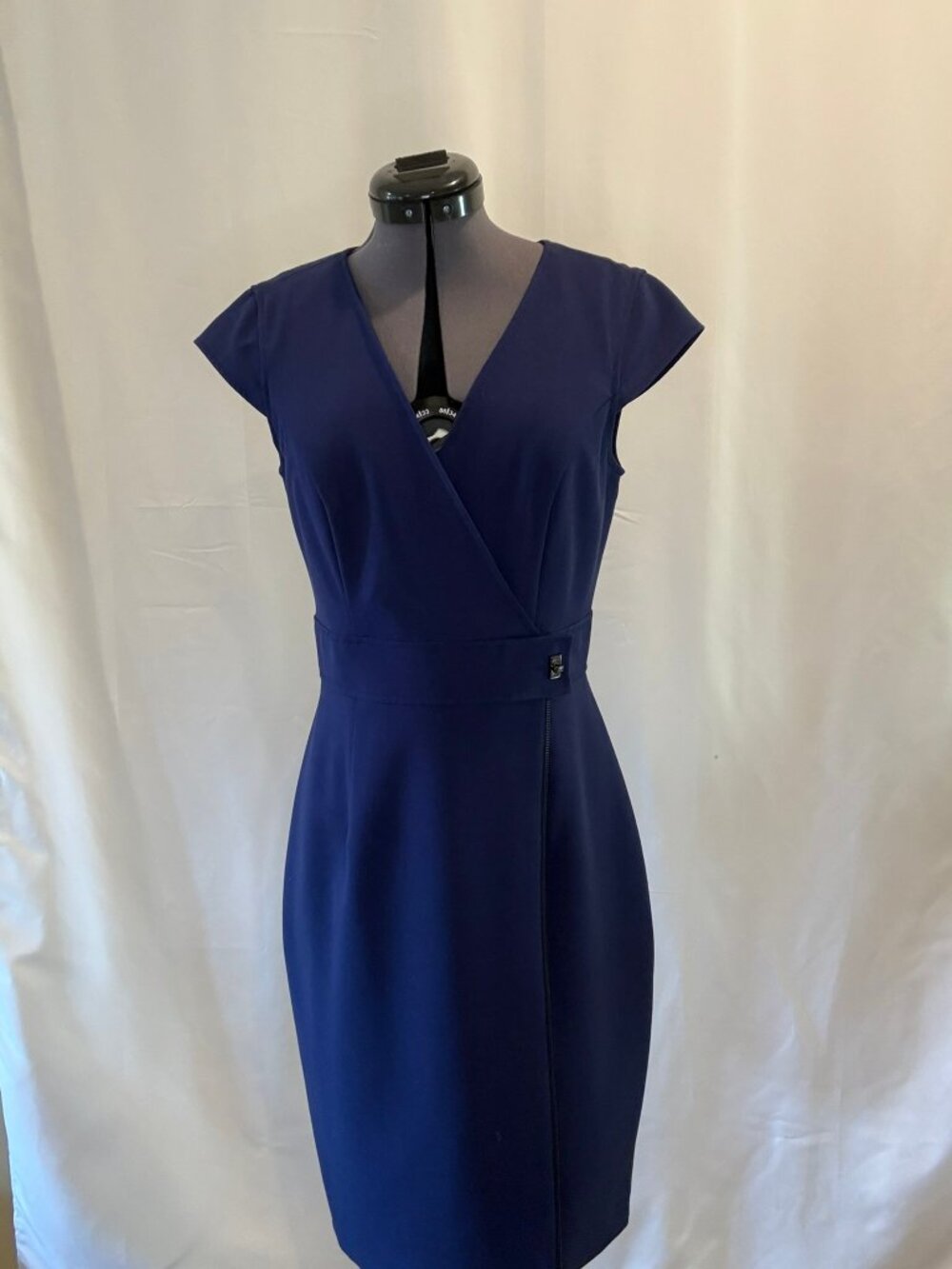 Calvin Klein size 2P blue dress